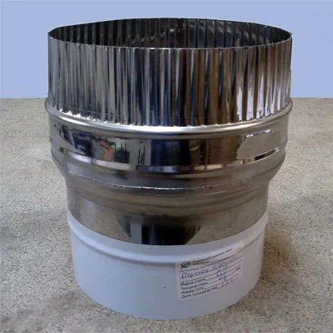 переход феррум нержавеющий (430/0,8 мм) ф200м-160п #