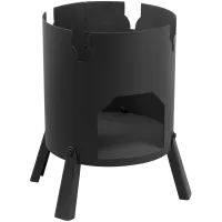 печь для казана стэн казанка-260 4-6л разборная, переносная#