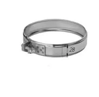 хомут феррум обжимной нерж.(430/0,5 мм), ф350 #