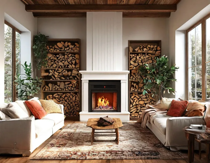 Как топить камин, какие дрова лучше?