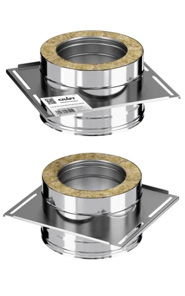 площадка craft опорная сквозная нержавеющая (316/304+201/1,5) ф115х200 #